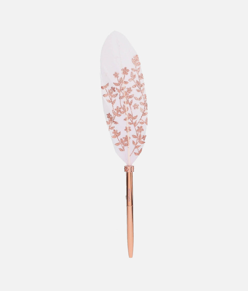 TOPModel Feather Ballpen, Cute Stationery for Dancers - 0013446