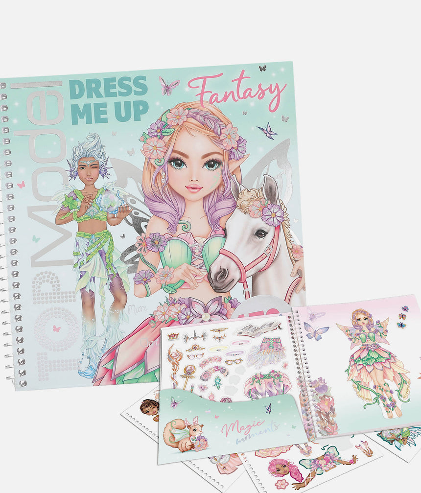 TOPModel Dress Me Up Fantasy Sticker Book - 0013805