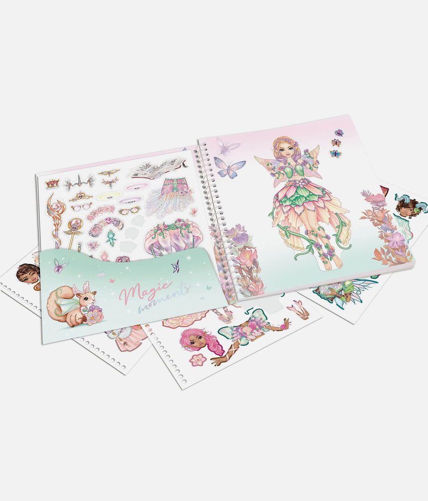 TOPModel Dress Me Up Fantasy Sticker Book - 0013805