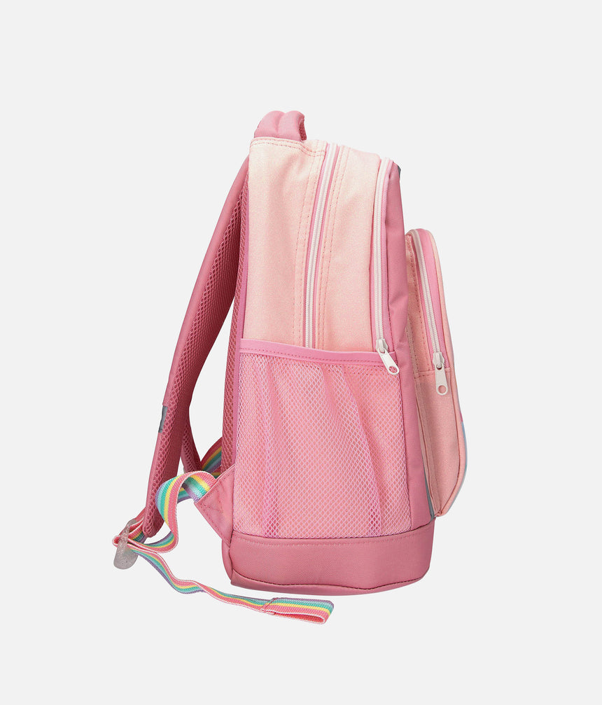 Ylvi School Backpack SUGAR POP, Rainbow Shimmer Design - 0014038