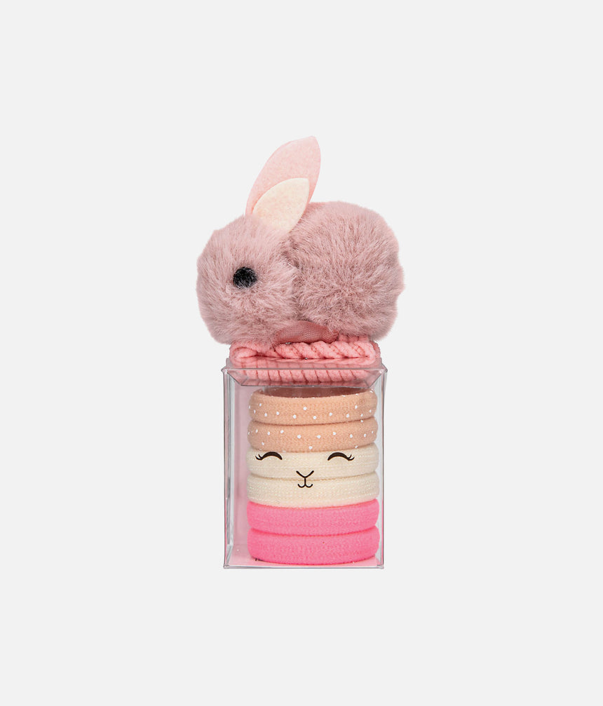 Princess Mimi Bunny Hair Band Set, Perfect for Ponytails - 0014068