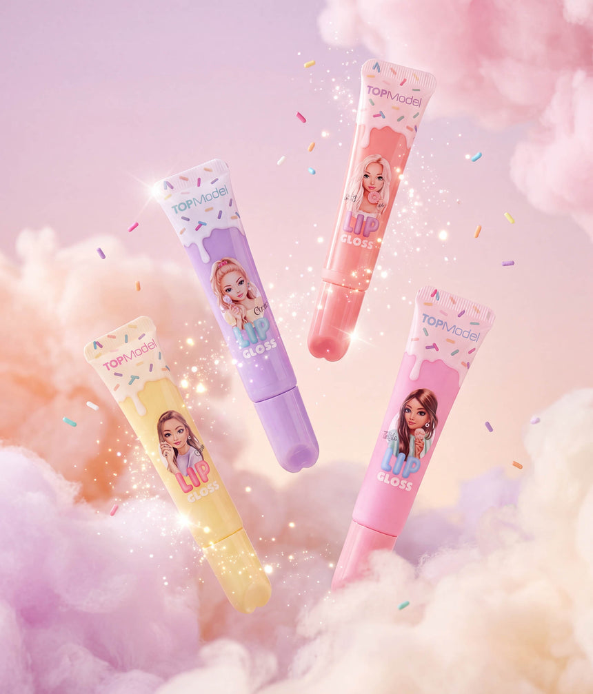 TOPModel CANDY GLAM Lip Gloss for Kids with Cute Pendant - 0014087