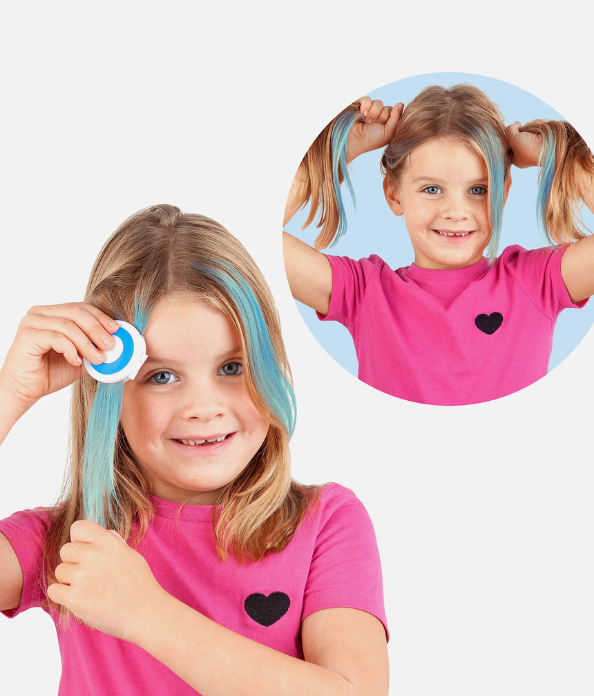Ylvi Washable Hair Chalk for Kids, Temporary Hair Colour - 0014202