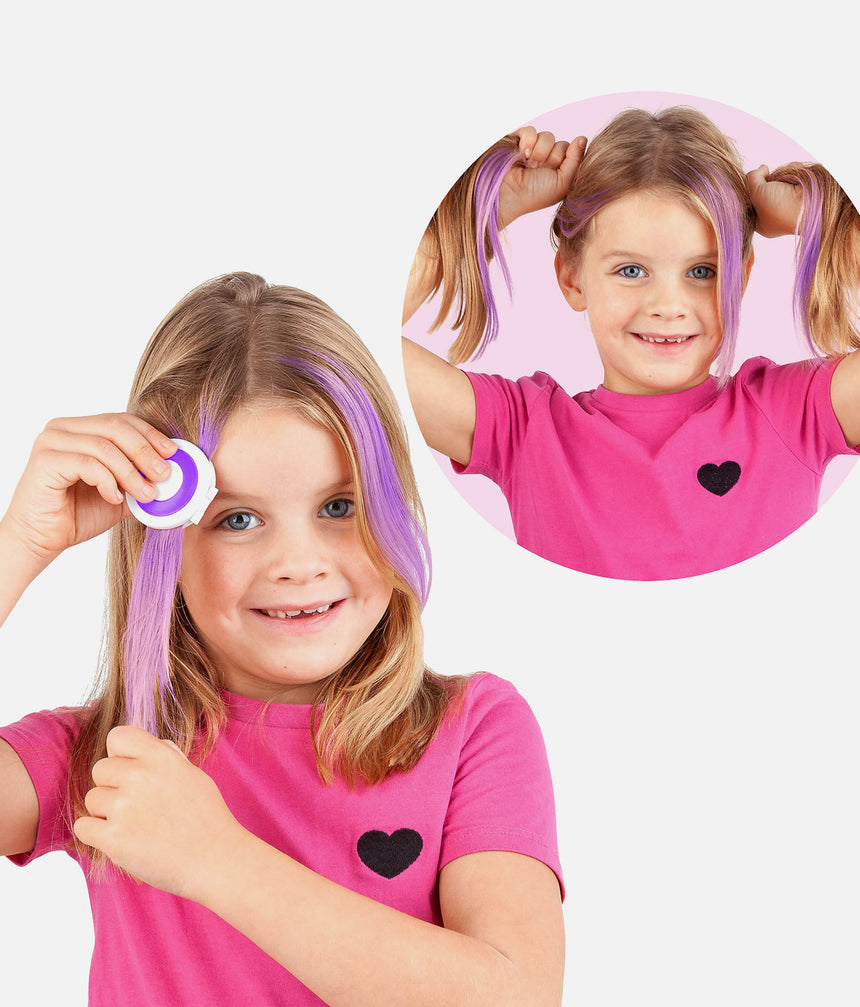 Ylvi Washable Hair Chalk for Kids, Temporary Hair Colour - 0014202
