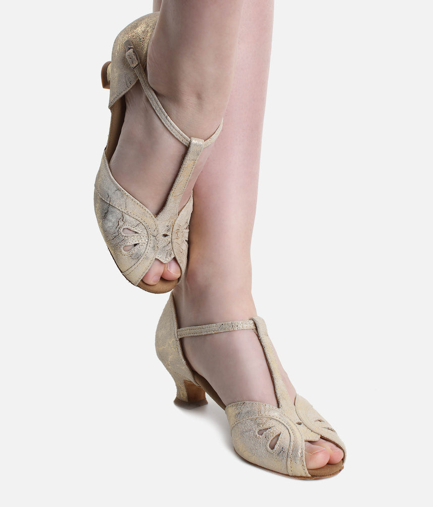Gold Ballroom & Latin Dance Shoes