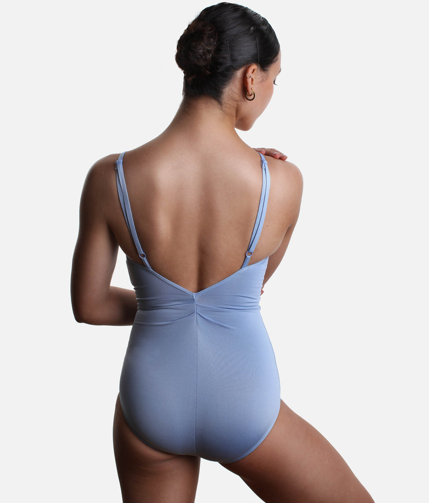 Wistful Camisole Leotard, Premium Dancrewear with with Low V-Back - 12601W