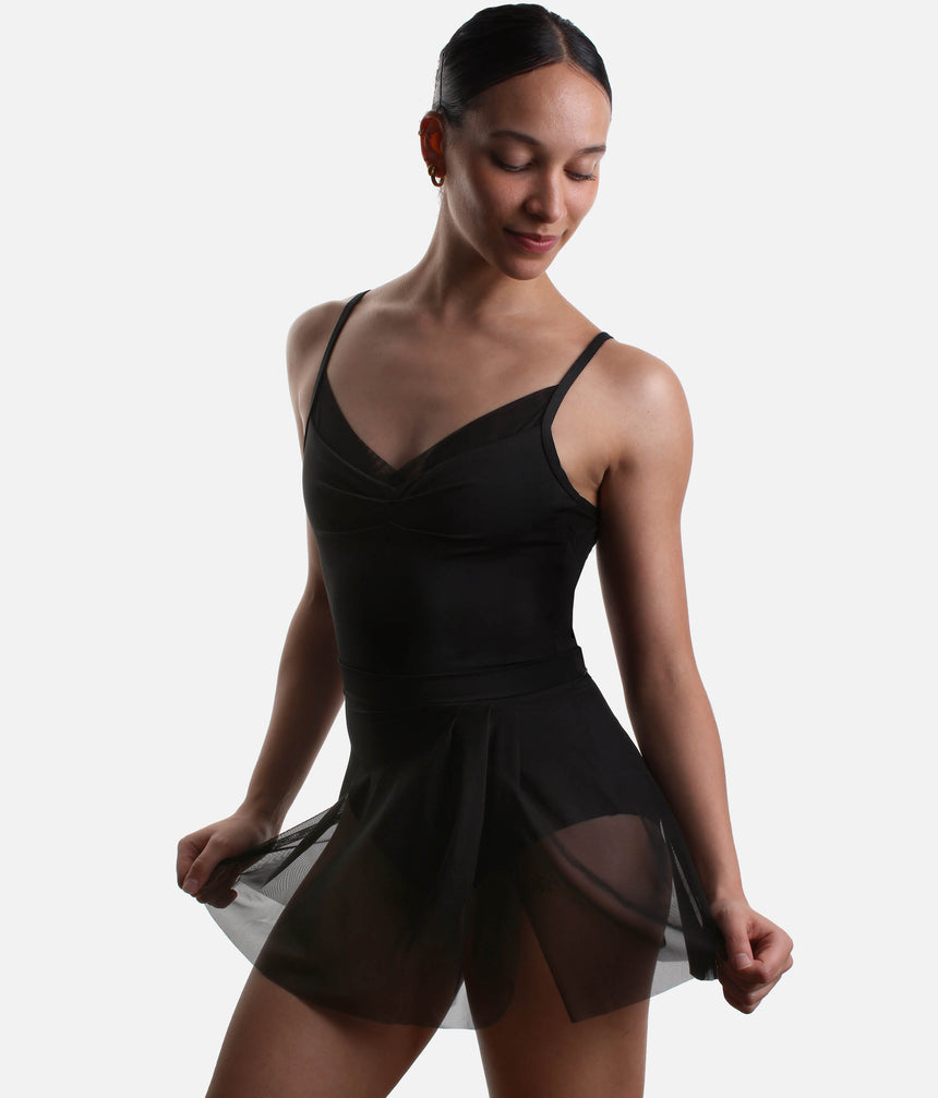 Faux Wrap Pull-on Skirt, Sheer SENTIMENTAL Skirt