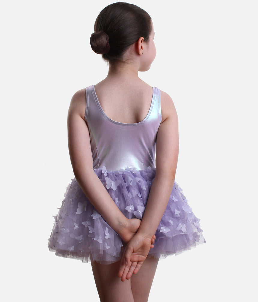 Flutter MONARCH Tutu Dress with 3D Butterfly Detailing - 12574C