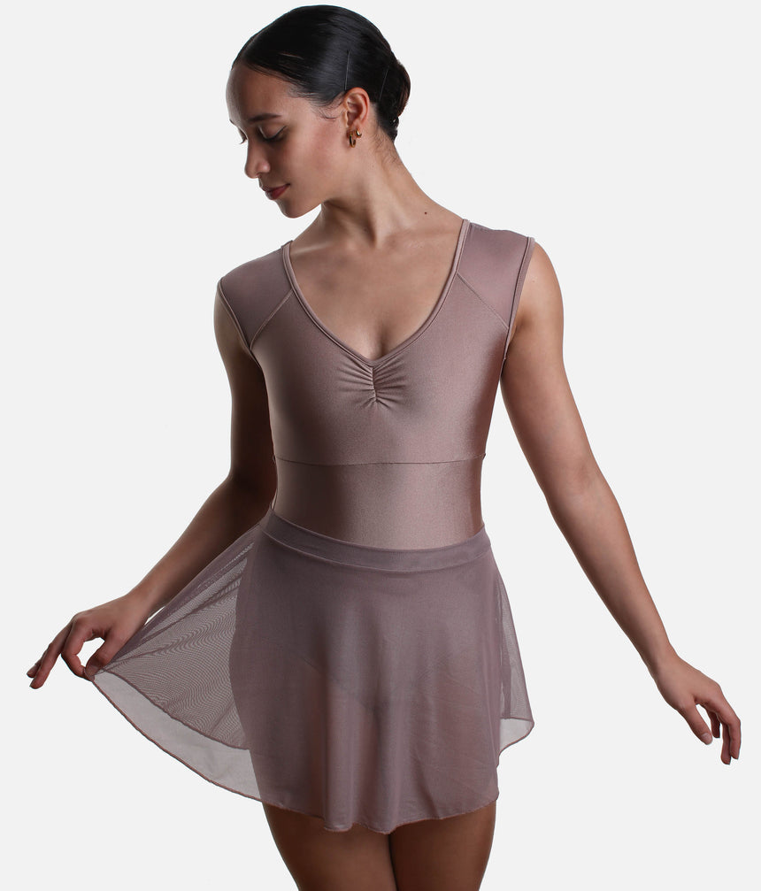 Pull-On Tulle Ballet Skirt, Elegant Dancewear Essential - SD2217