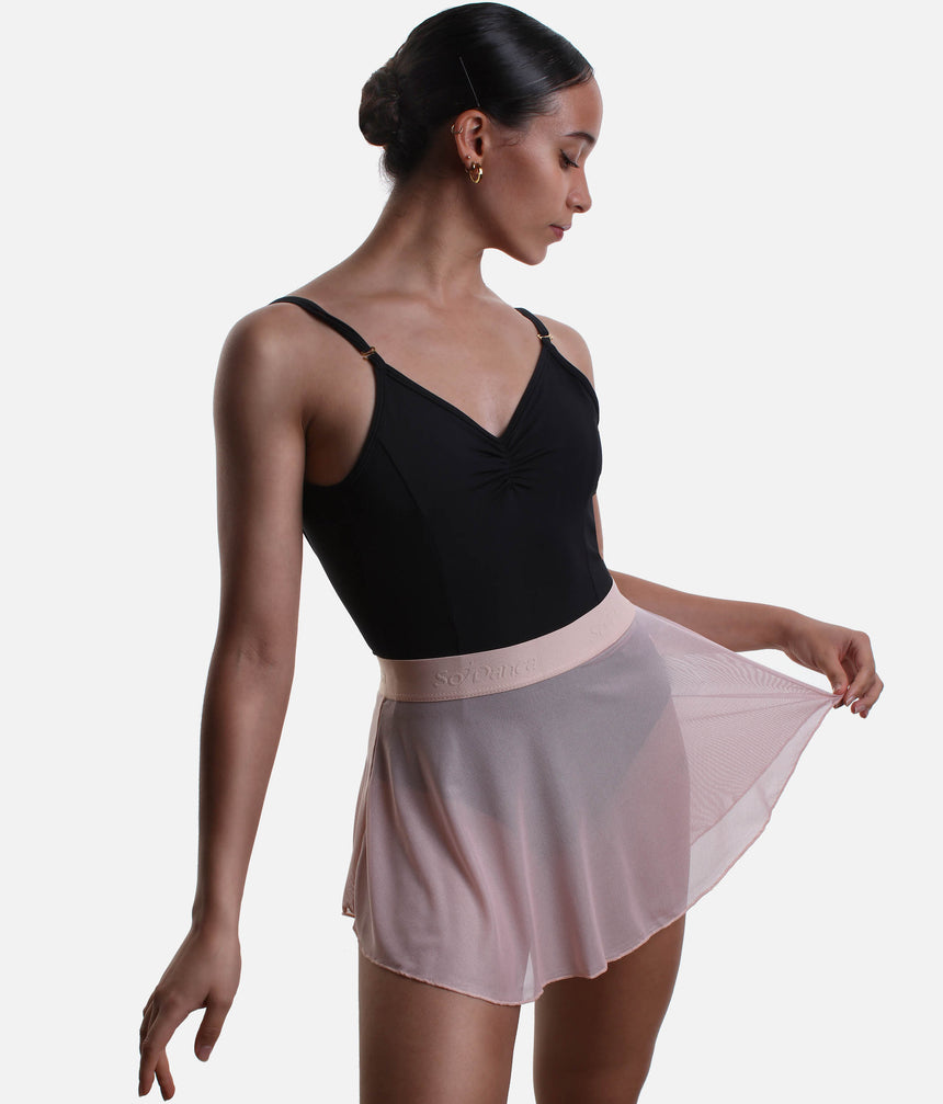 Classic Pull-On Ballet Skirt with Elastic Waistband - SD2307