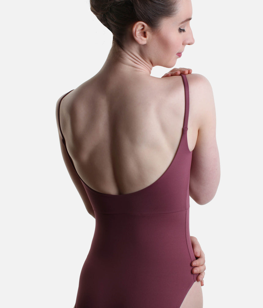 DAENERYS Thin Strap Leotard, Soft Pastels, Flattering Design - 31675