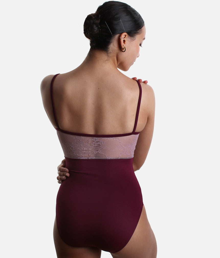 HALEY Lace Camisole Leotard, Lightweight, Quick-Dry Essential - 31727