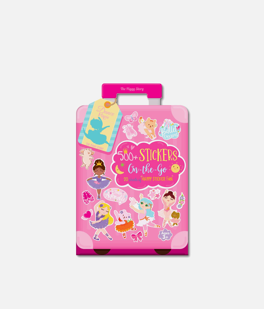500+ Stickers On-the-Go Dance Magic, Ballerina Designs
