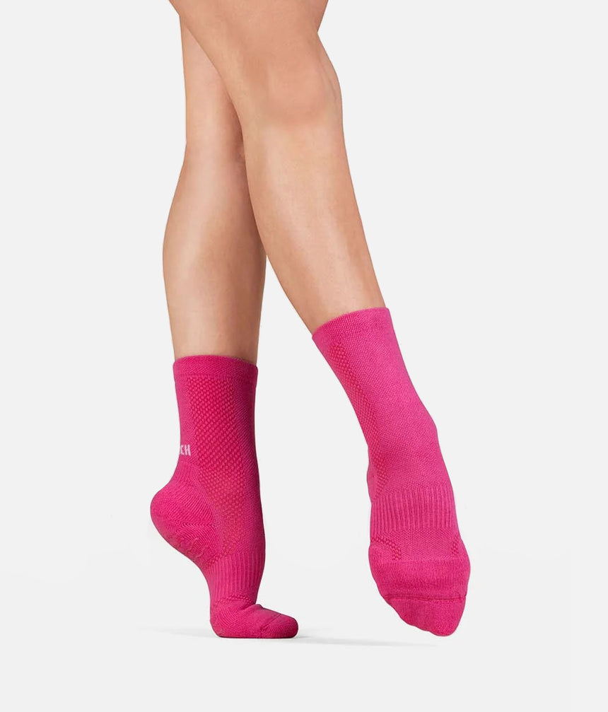 BLOCHSOX Crew Length Dance Socks • Contemporary, Lyrical & Jazz - A1200