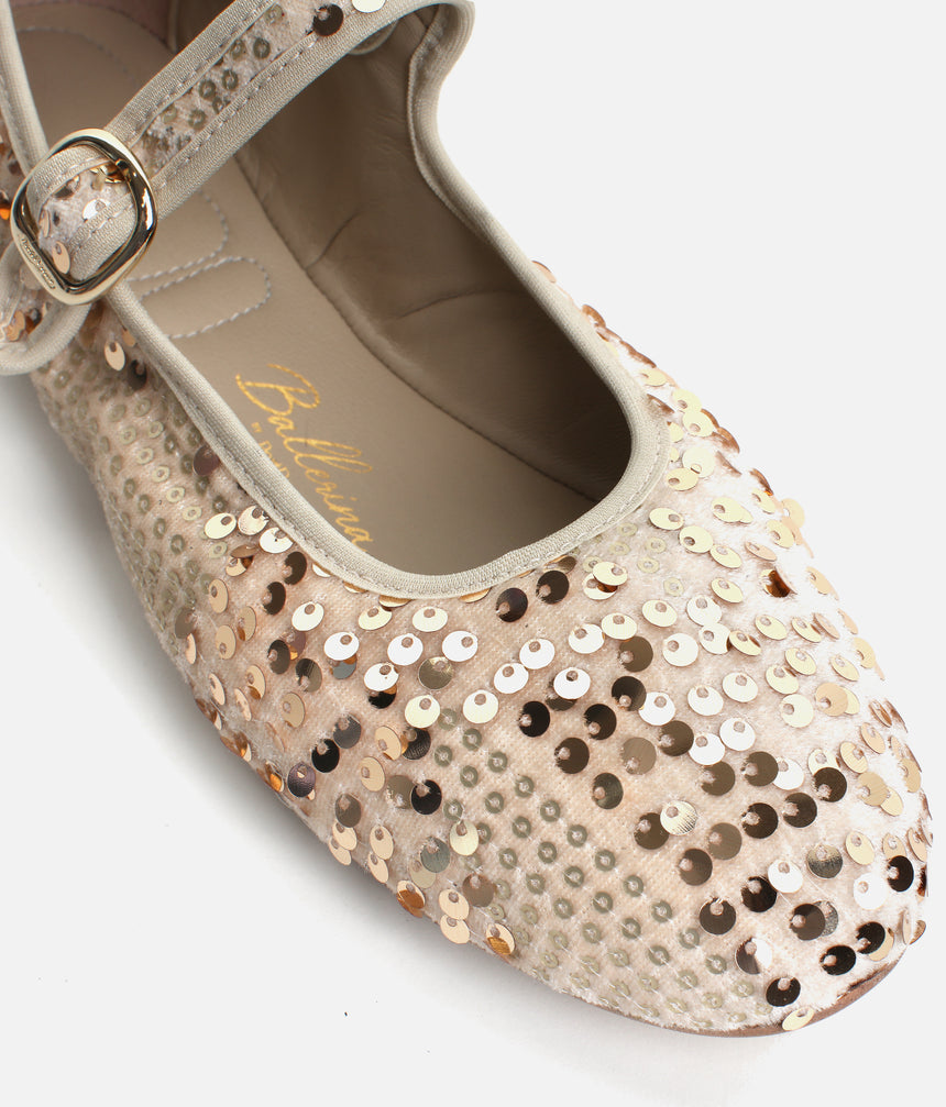 Sacial Dancing Shoes, Soft Flexible Flats for Dancers - BALLERINA