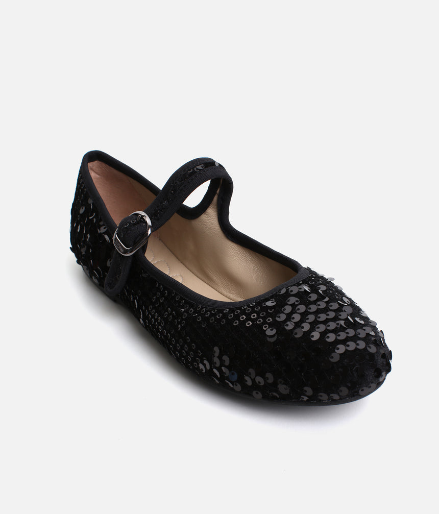 Sacial Dancing Shoes, Soft Flexible Flats for Dancers - BALLERINA