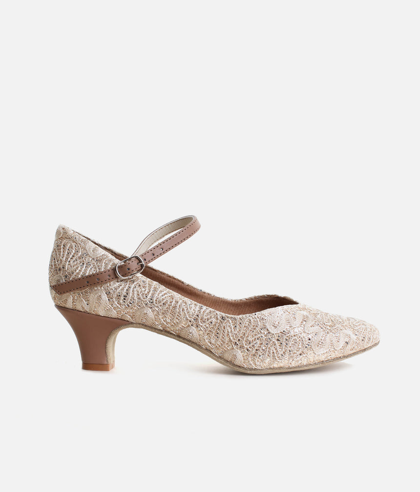 Ballroom Dance Shoes with Low Heels - BL116