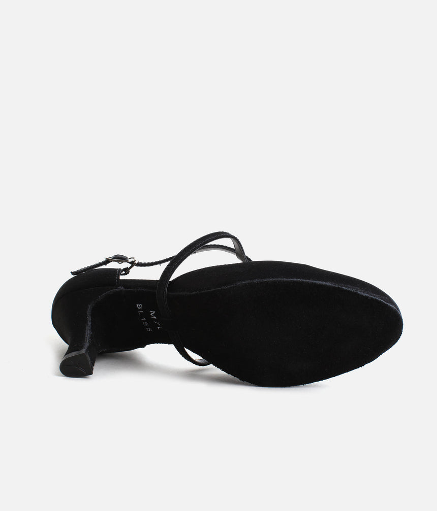 Satin Dance Shoes, Ballroom Shoes - BL156