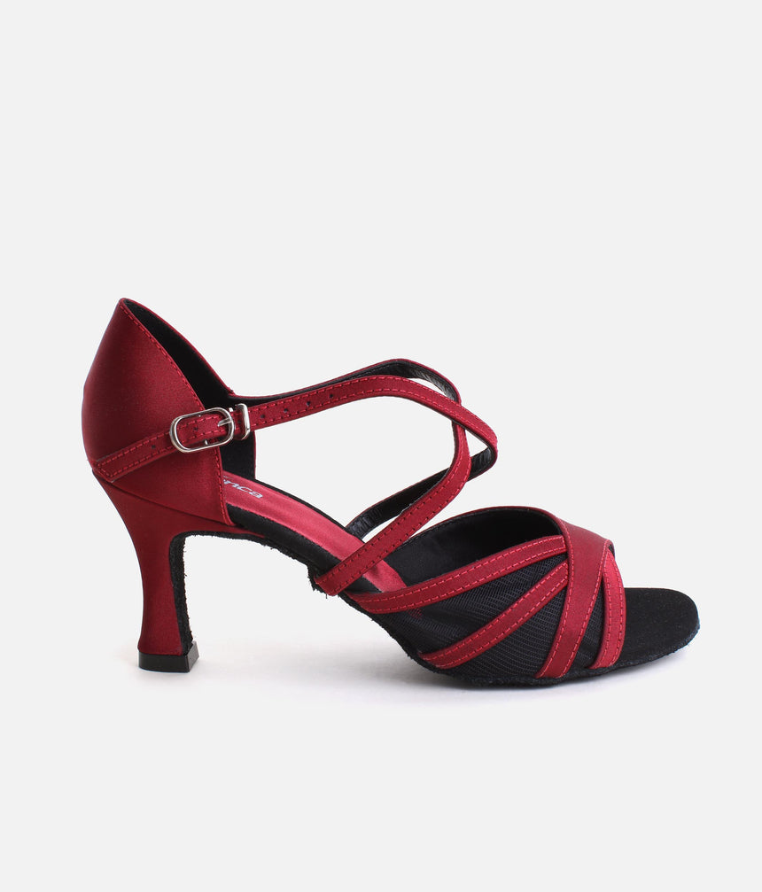 Satin Dance Shoes, Ballroom Dancing Shoes - BL162