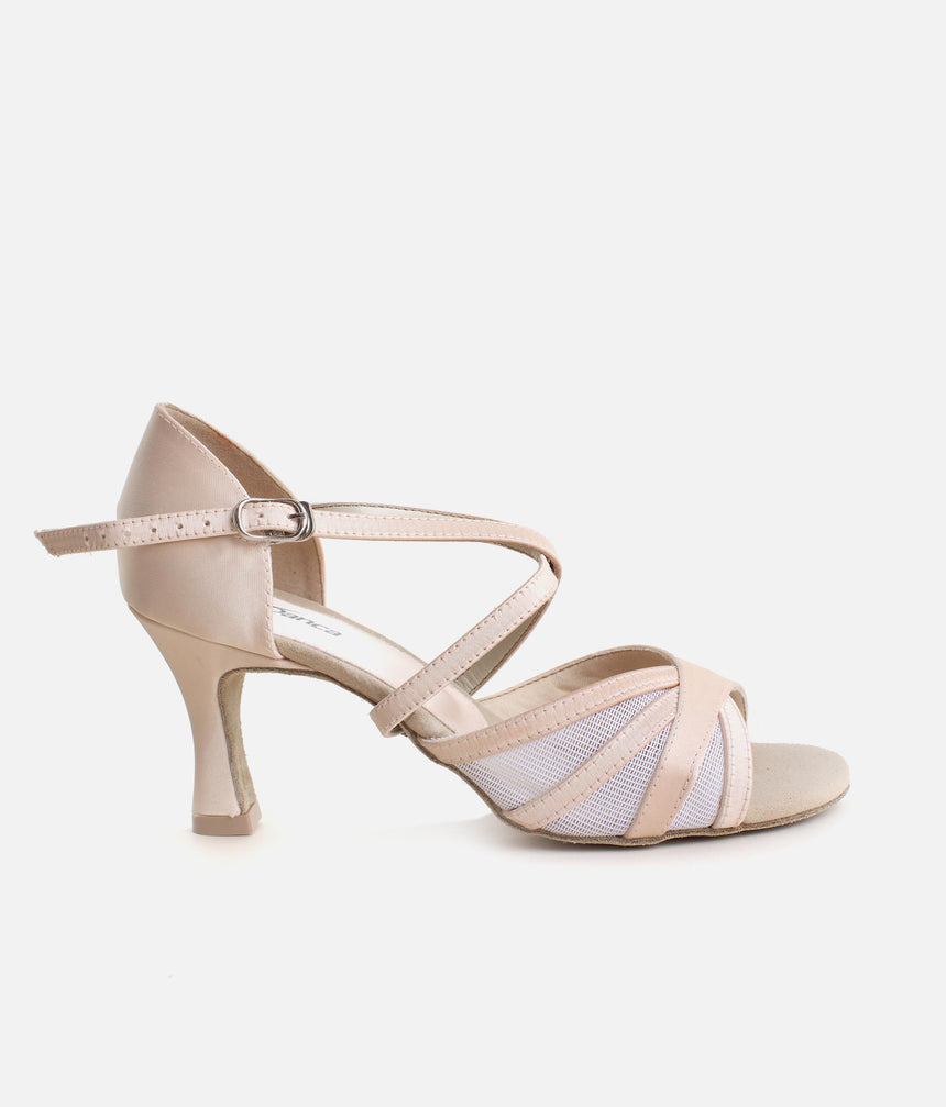 Satin Dance Shoes, Ballroom Dancing Shoes - BL162