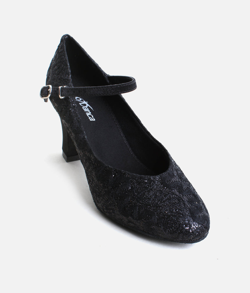 Ballroom Dance Shoes, Gold Practice Shoes - BL166