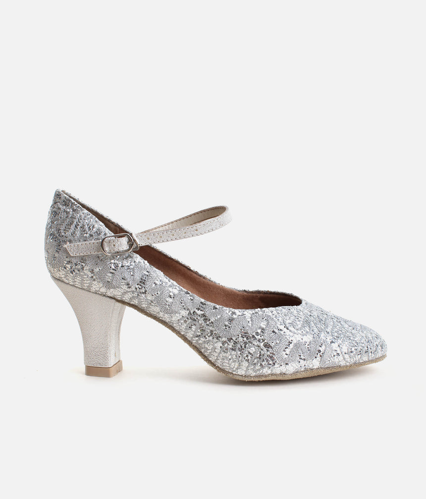 Ballroom Dance Shoes, Gold Practice Shoes - BL166