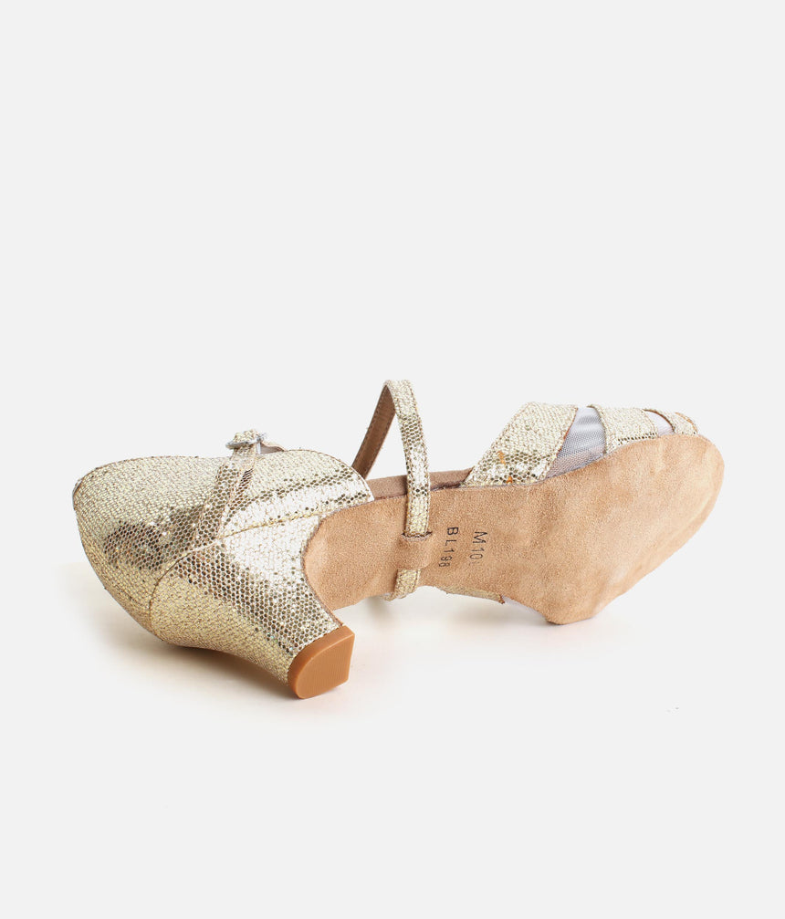 Ballroom Dance Shoes, Low Heels - BL198