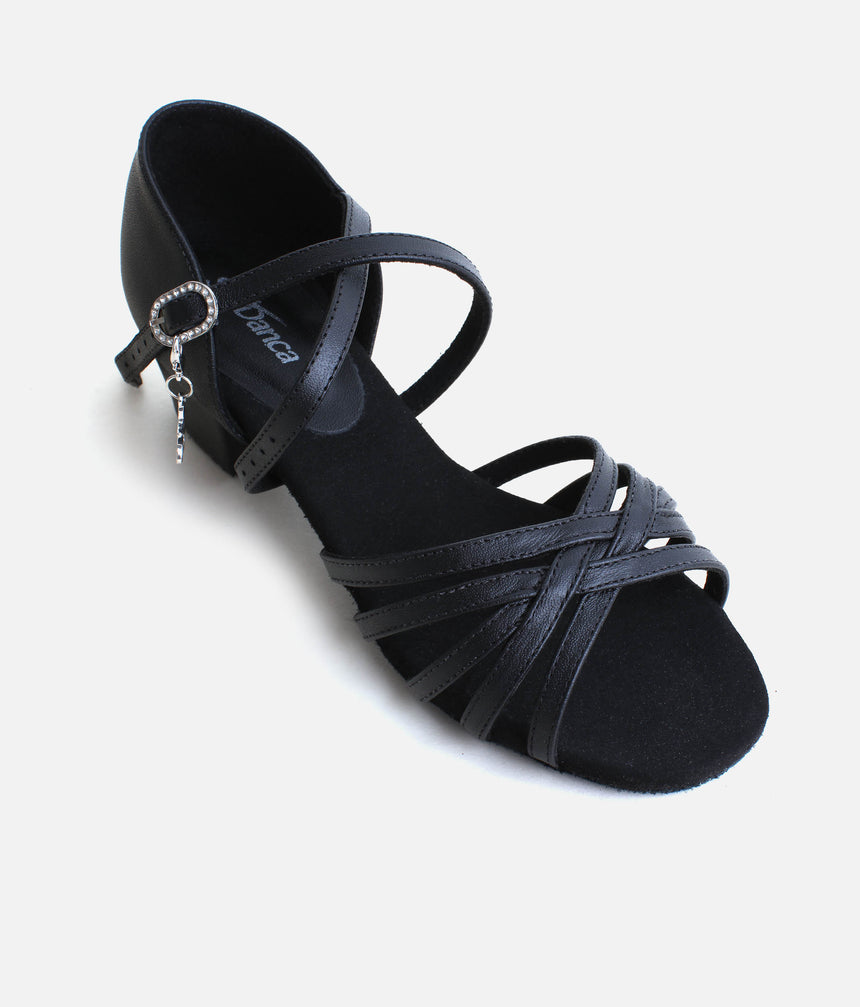 MAMBO Leather Latin Dance Shoes, Beginner Low Heel Dance Shoes - BL301
