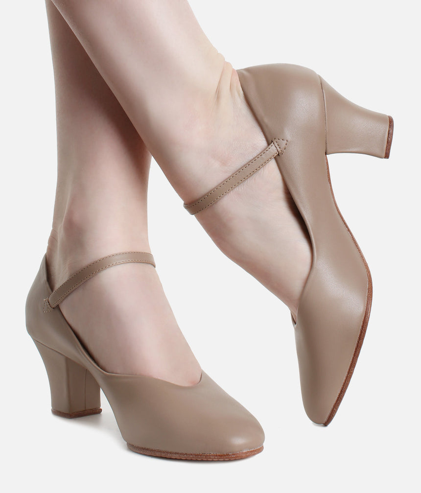 Classic Character Shoe - CH52 #tan_1-UK