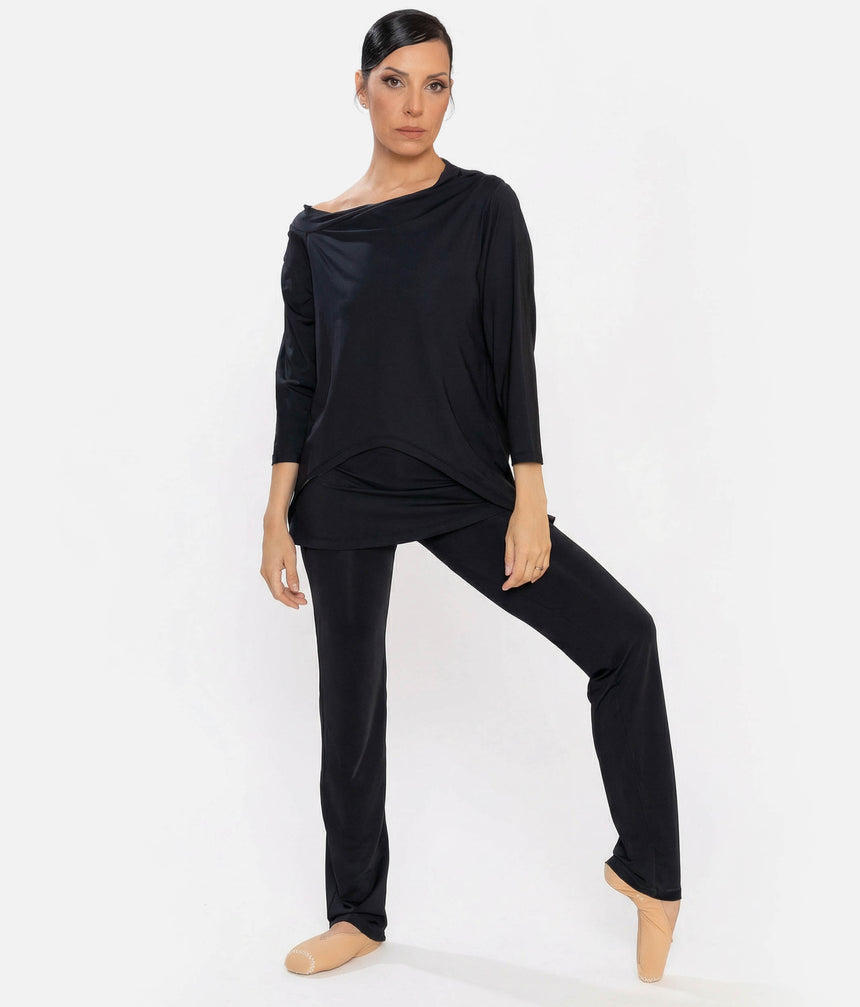Long Sleeve Practice Top for Ballroom, Latin & Studio Training - CM64