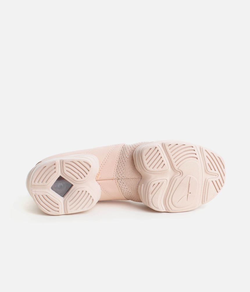 ELEVE Dance Trainers, Flexible Knit Split Sole Dance Sneakers - DK110
