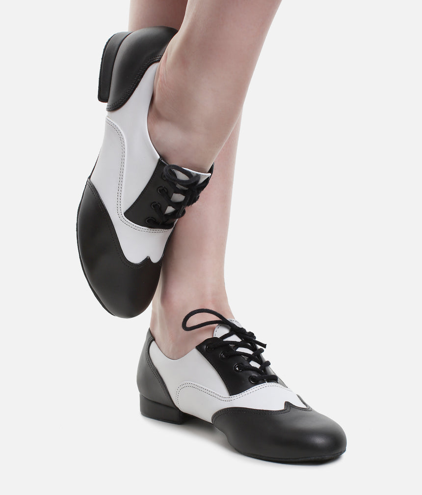 Practice Ballroom Shoes, Oxford Style - JZ97