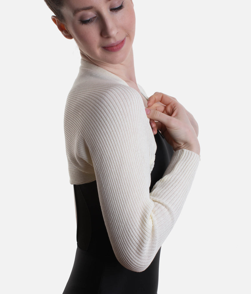 Ballet Warm-Up Shrug, Soft Knit Studio Essential for Dancers - LS52