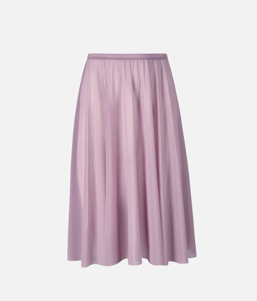Long Ballet Rehearsal Skirt, Soft Flowing Mesh Dance Skirt - ARIANA