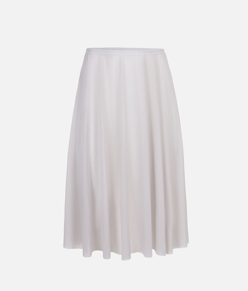 Long Ballet Rehearsal Skirt, Soft Flowing Mesh Dance Skirt - ARIANA