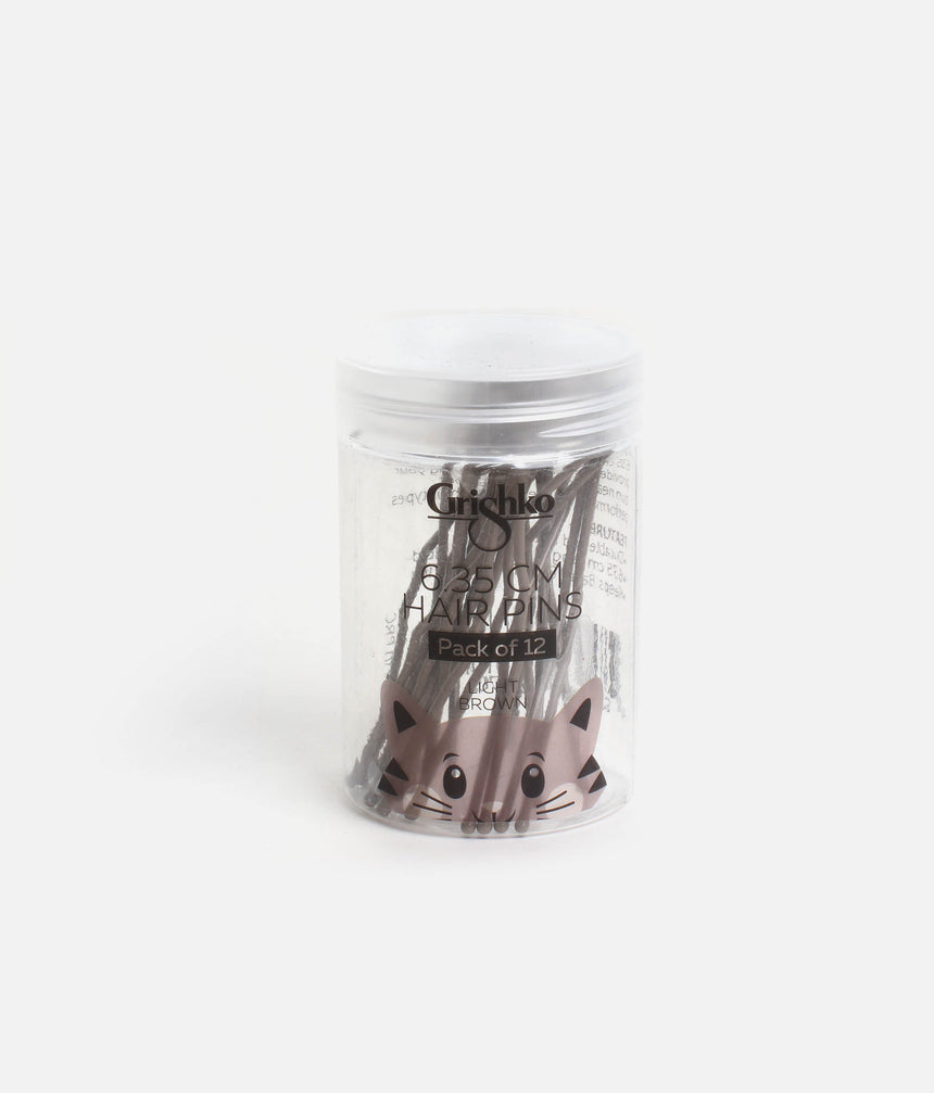 Medium Hair Pins 12 Pack, Perfect for Bigger Buns - HA2003G