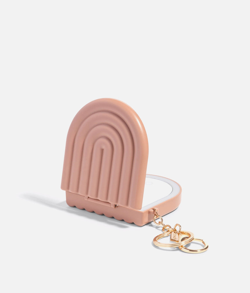 Terracotta Compact Mirror LED Lighting – Perfect for Dancers On-the-Go