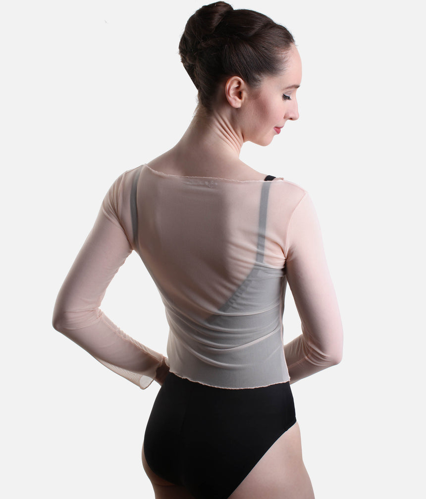 Stretch Mesh Dance Top, Warmup - NATASHA