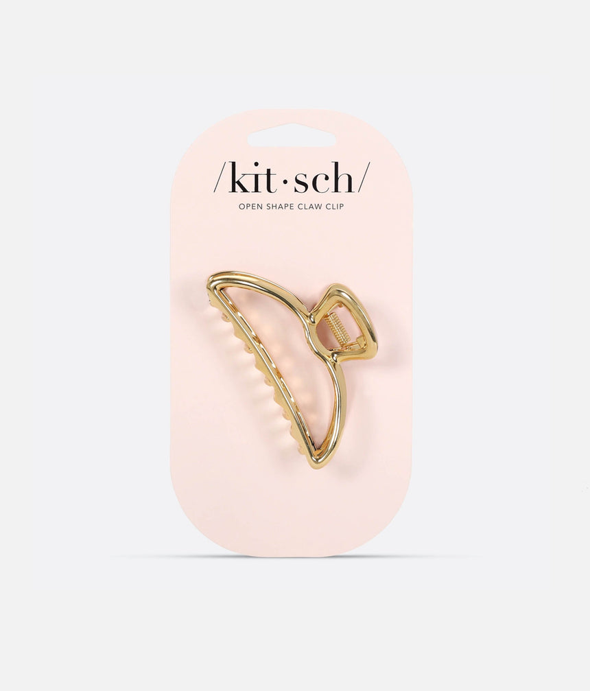 Elegant Gold LARGE CLAW CLIP for Ballet Buns & Sleek Updos