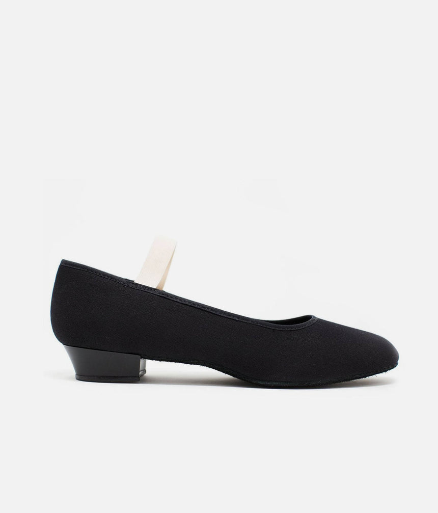 Canvas Low Heel Character Shoes - RO12