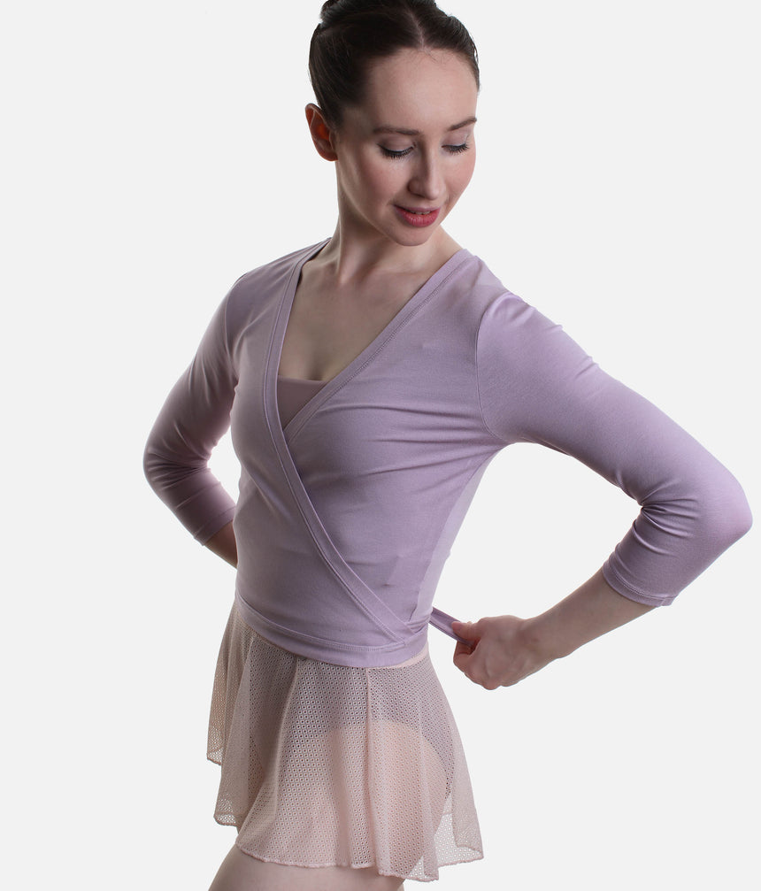 Ballet & Pilates Wrap Over, Second-Skin Studio Essential - S0733