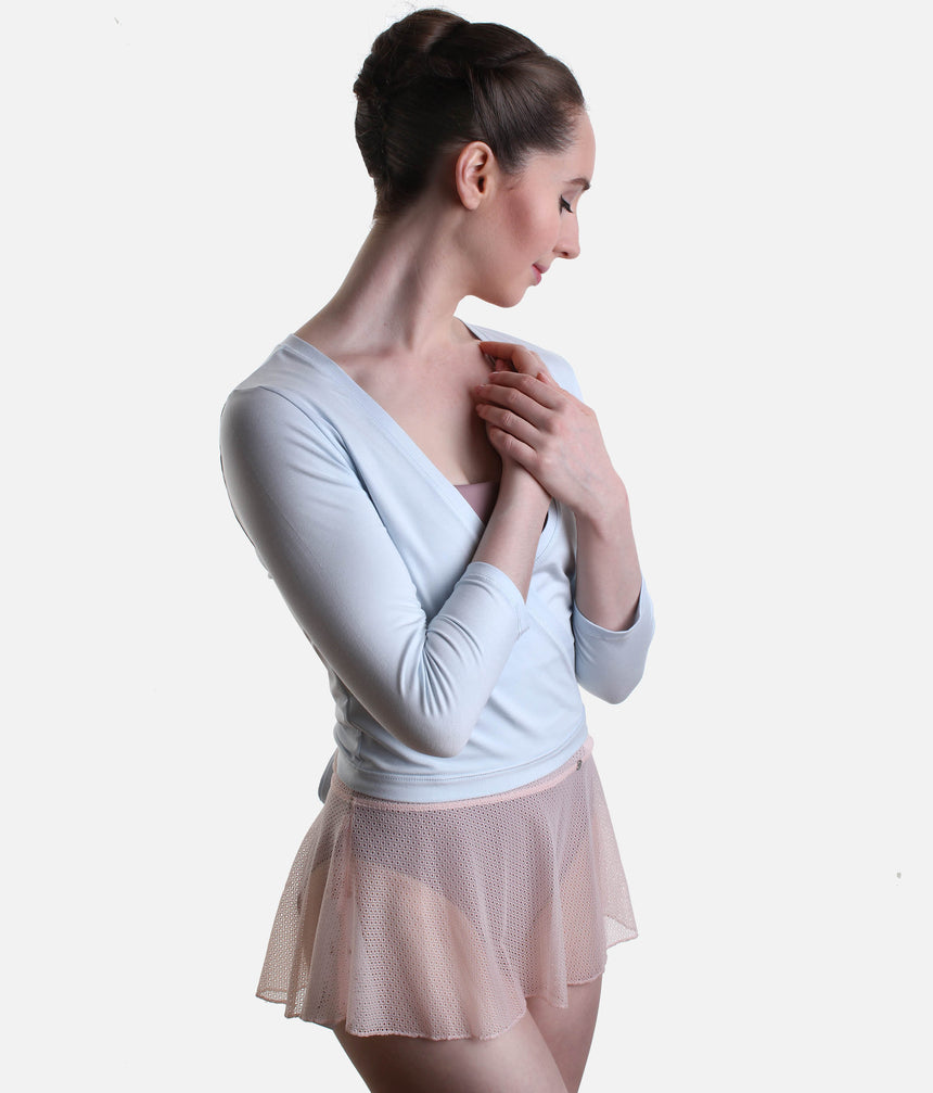 Ballet & Pilates Wrap Over, Second-Skin Studio Essential - S0733