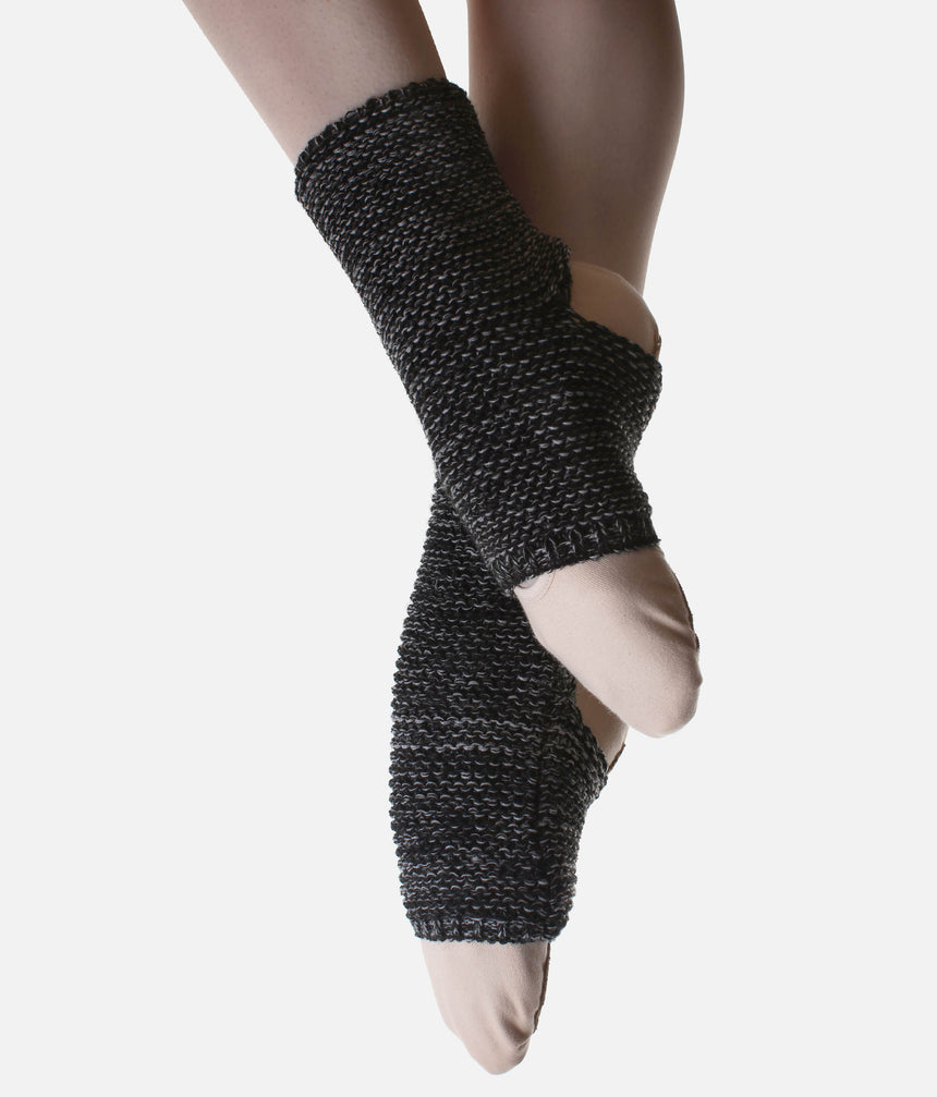 Cozy Knit Ballet Warmers - ANKLE SNUGGLERS