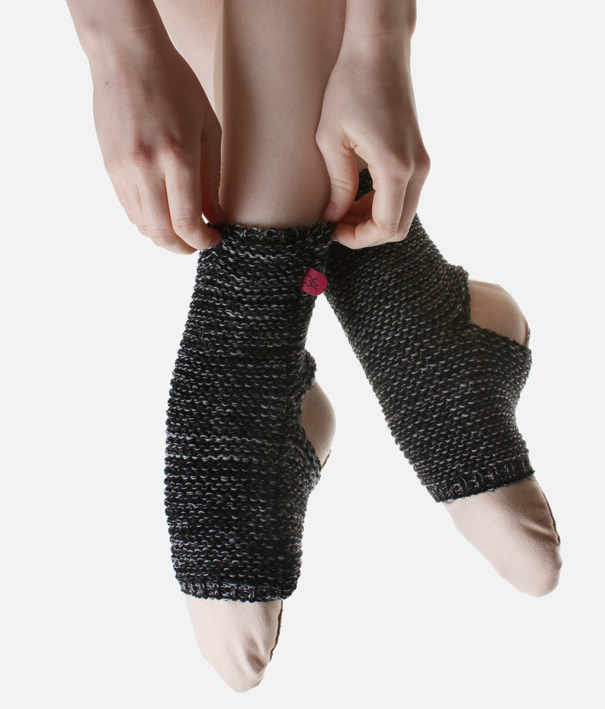 Cozy Knit Ballet Warmers - ANKLE SNUGGLERS