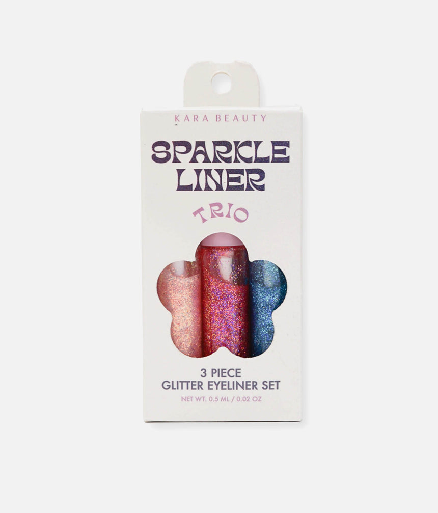 Sparkle Liner Trio for Eyes, Lips & Face Highlights - GLITTER EYELINER