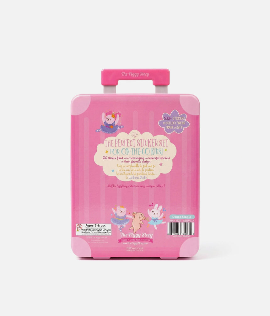 500+ Stickers On-the-Go Dance Magic, Ballerina Designs
