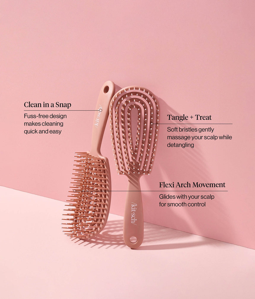 Detangling Flexi Brush - Professional-Style Wet & Dry Hair