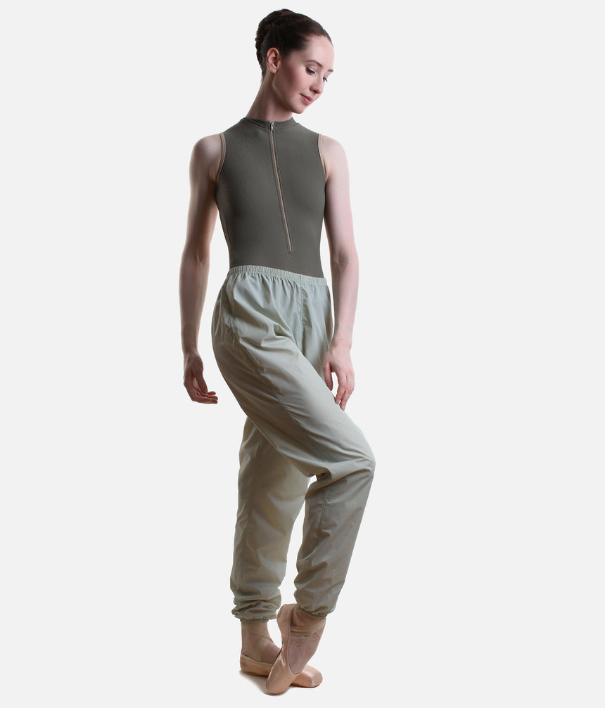 Green Ballet WARM-UP PANTS, Lightweight Dance Training Trousers