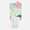 Ylvi Nail Sticker Glow In The Dark, Unicorn Nail Stickers for Kids - 0013072