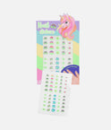 Ylvi Nail Sticker Glow In The Dark, Unicorn Nail Stickers for Kids - 0013072